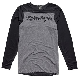 SKYLINE LS JERSEY SIGNATURE HEATHER GRAY / BLACK