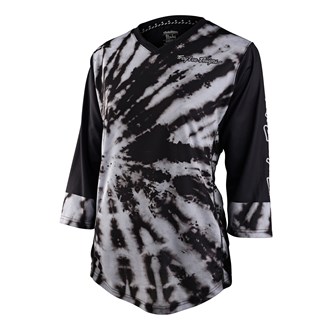 WOMENS MISCHIEF JERSEY TIE DYE BLACK