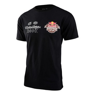 TLD REDBULL RAMPAGE STATIC SHORT SLEEVE TEE BLACK