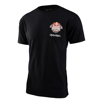 TLD REDBULL RAMPAGE SCORCHED SHORT SLEEVE TEE BLACK