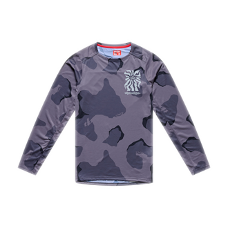SKYLINE PRO LONG SLEEVE JERSEY FLOW CAMO CARBON