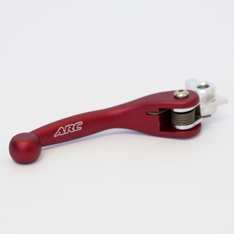 ARC BRAKE LEVER ALLOY RED - CRF 250R / 450R 07-25