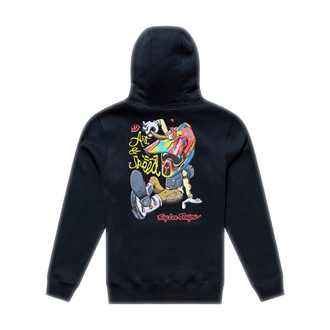 HERITAGE PULLOVER HOODIE BLACK