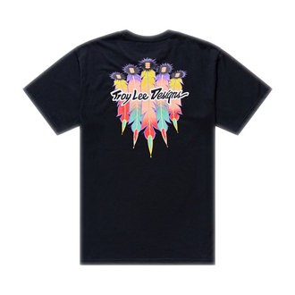 FEATHER SHORT SLEEVE TEE BLACK / BLACK