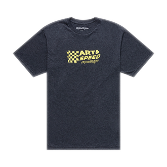 FINISH LINE SHORT SLEEVE TEE BLACK HEATHER