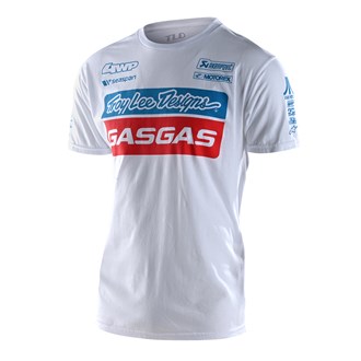 TLD GASGAS TEAM TEE WHITE