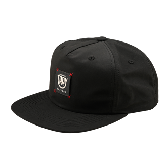 UNSTRUCTURED SNAPBACK SMILEY BLACK