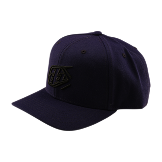 BADGE CURVED SNAPBACK HAT INDIGO