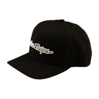 CURVED SNAPBACK HAT SIGNATURE BLACK