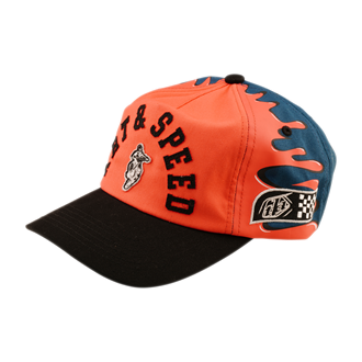 FINISH LINE UNSTRUCTURED CURVED SNAPBACK CORAL / BLUE