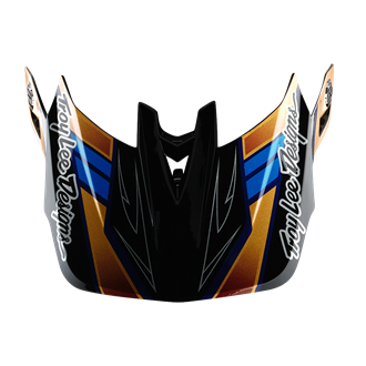 D4 VISOR ROYALTY BLACK / GOLD