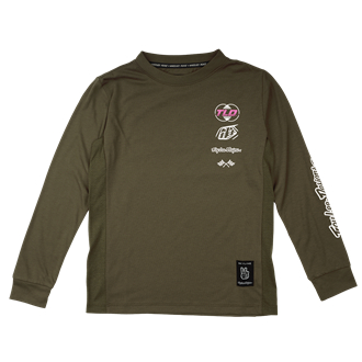 YOUTH SKYLINE RIDE LONG SLEEVE TEE WORLDWIDE CAPER