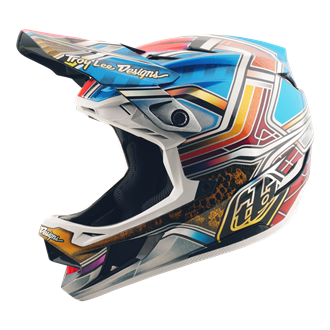 D4 CARBON AS HELMET LOWRIDER BLUE
