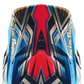 D4 VISOR  LOWRIDER BLUE