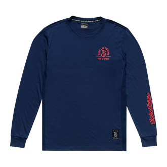 SKYLINE LONG SLEEVE RIDE TEE LOCALS MIDNIGHT