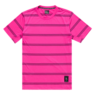 SKYLINE SHORT SLEEVE RIDE TEE WASHED OUT PARTY PINK