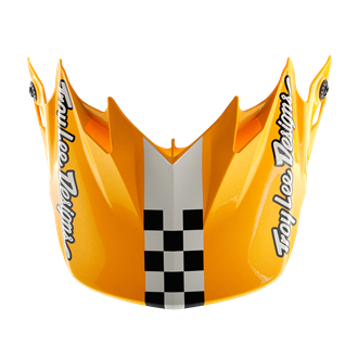 GP PRO VISOR FIFTY-50 WHITE / GOLD