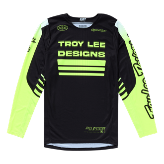GP PRO JERSEY SEGMENT BLACK / FLO YELLOW