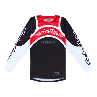 GP PRO JERSEY SWERVE BLACK / RED