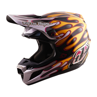 SE5 ECE CARBON HELMET OVERSPRAY BLACK / GOLD