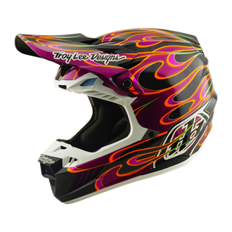 SE5 ECE CARBON HELMET TORCHED BLACK / VIOLET