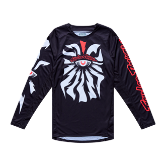 GP PRO JERSEY CYCLOPS BLACK / NEO RED