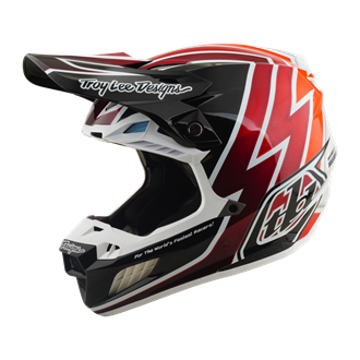 SE5 ECE COMPOSITE HELMET BOLTZ BLACK / RED