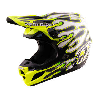 SE5 ECE COMPOSITE HELMET OVERSPRAY CHARCOAL / FLO YELLOW