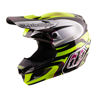 SE5 POLYCARBONATE HELMET AURA YELLOW / BLACK