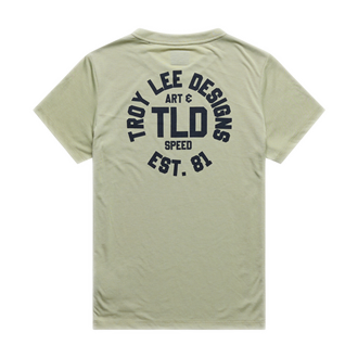 WOMENS LILIUM RIDE SHORT SLEEVE TEE STAMPS SAGE