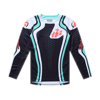YOUTH GP PRO JERSEY ROLLER BLACK / TEAL