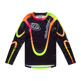 YOUTH GP PRO JERSEY AURA BLACK